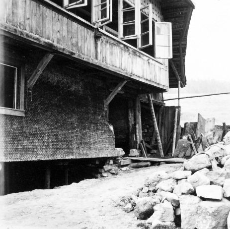 kaputte Grundmauer Ostseite