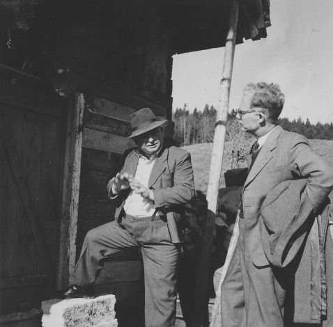 Schreiner Kaiser mit Herrn Kambli