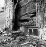 Detail von kaputter Mauer