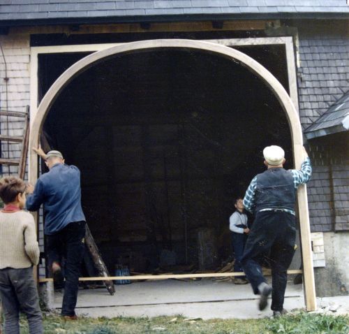 Das neue Scheunentor