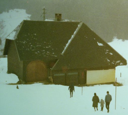 das fertige Dach neues Scheunentor