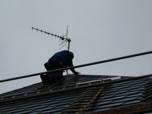 Letzte Prefa Schindel an der Ostseite