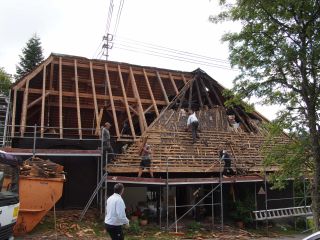 West und Nordseite wird neu gemacht