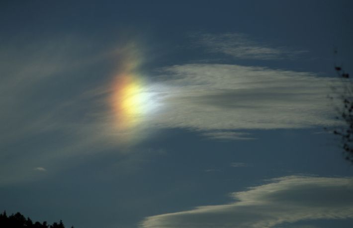 Farbspiele am Himmel